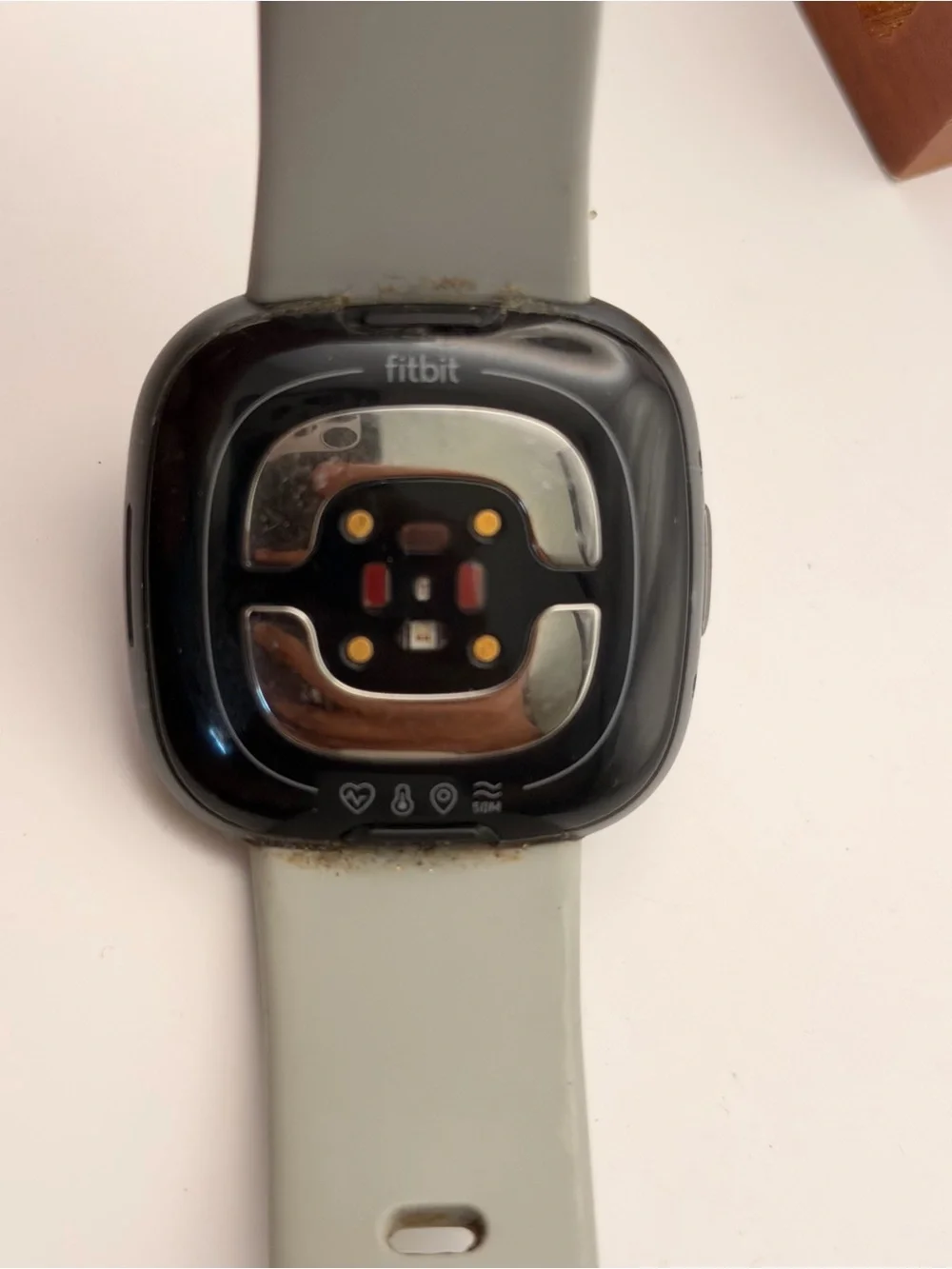 Fitbit Sense 2, Tested, Silver/silver, Good, Charger Included, Latest Model